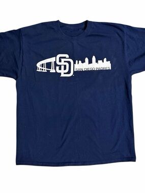 Navy Graphic Logo T-Shirt